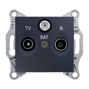 Zásuvka TV/R/SAT průběžná