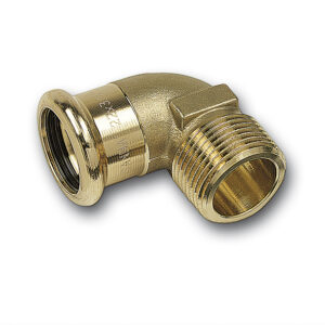 Lisovací koleno 90° Sanha Purapress Cu 15x1/2" vnější 8092G