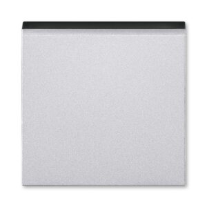 Kryt spínače kolébkového Levit šedá/bílá titan/kouřová černá ABB