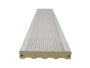 Prkno terasové dřevoplastové STAR PREMIUM odstín inox 137x23×4000 mm WOODPLASTIC