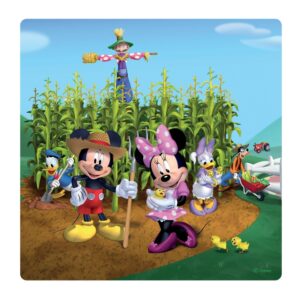 Dekorační obrázek z akrylátového plexiskla s motivem Mickey a Minnie