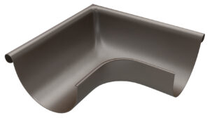 Roh žlabu lisovaný vnější DEKRAIN 330 FeZn lakovaný ROBUST Testa di Moro RAL 8014 DEK