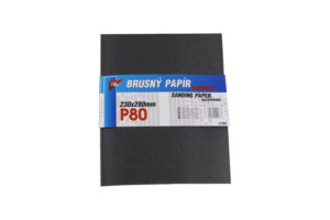 Papír smirkový 230x280mm P80 (10ks/bal) - 121702 EURO NARADI