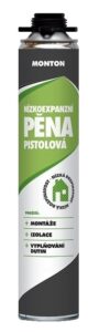 Nízkoexpanzní montážní pěna Monton 750 ml