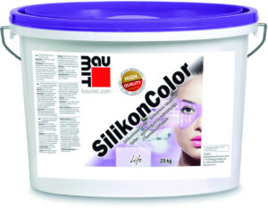Fasádní paropropustný silikonový nátěr Baumit SilikonColor