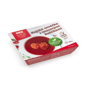 Rajská omáčka s masovými kuličkami