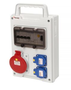 Skříň zásuvková 1×32 A 400 V 2×230 V