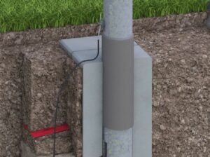 Ochranná manžeta ke stožáru