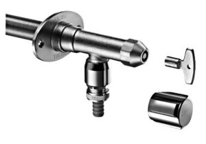 Ventil zahradní nezámrzný SCHELL Polar II SET 1/2"×3/4" pro tloušťku zdiva 200 - 500 mm SCHELL