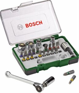 Šroubovací sada Bosch s ráčnou (27 ks/sada) BOSCH