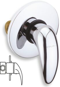 Baterie sprchová podomítková METALIA 55 chrom NOVASERVIS