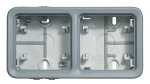 Krabice horizontální dvojnásobná