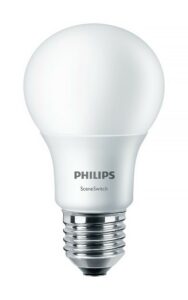 Žárovka LED SceneSwitch E27 přepínatelná 2700/2500/2200K Philips