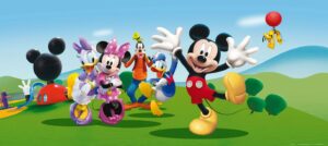 Papírová fototapeta s motivem Mickey Mouse