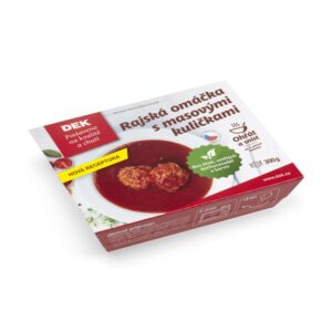 Rajská omáčka s masovými kuličkami Nová receptura