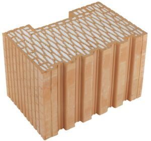 Broušená cihla HELUZ FAMILY 38-K 2in1 krajová