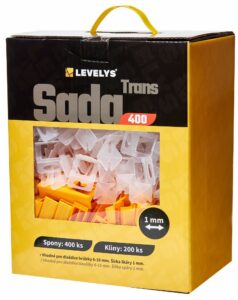 Sada LEVELYS TRANS 1 mm 400 ks