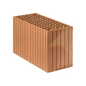 Broušená cihla POROTHERM 44 R Profi P10 rohová 187×440×249 mm WIENERBERGER