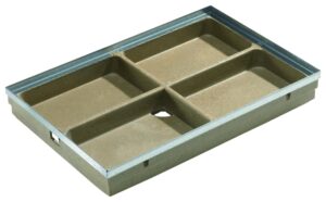 Polymerbetonová vana ACO Self Vario 750×500