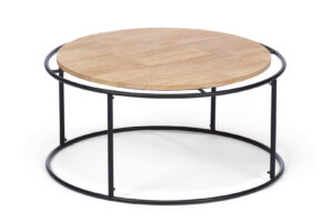 Kulatý odkládací stolek JASMINE průměr 76 cm