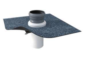 Prostup parozábranou TOPWET TWOD 125 BIT s integrovanou bitumenovou manžetou TOPWET