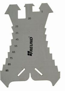 Šablona rýsovací nerez