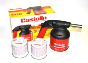 Hořák pájecí Castolin 600 Piezo + 4× náplň Messer Eutectic Castolin spol.