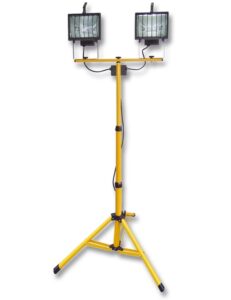 Reflektor halogenový Ecoplanet 2×500W na stojanu R6502-CR