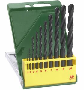 Sada vrtáků do kovu Bosch HSS-R (10 ks/sada) BOSCH