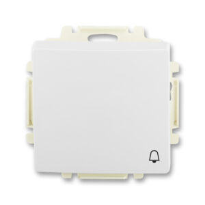 Ovládač zapínací se symbolem zvonku Swing jasně bílá ABB