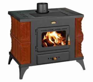 Kachlová krbová kamna PRITY K1 RK hnědá PRITY