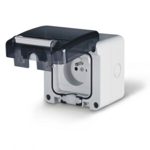 Zásuvka jednoduchá SCAME Protecta