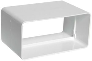 Spojka plochého kanálu CVP 110×55 mm HACO