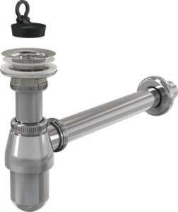 Umyvadlový sifon Alcaplast A437 s výpustí 5/4" celokovový ALCA PLAST