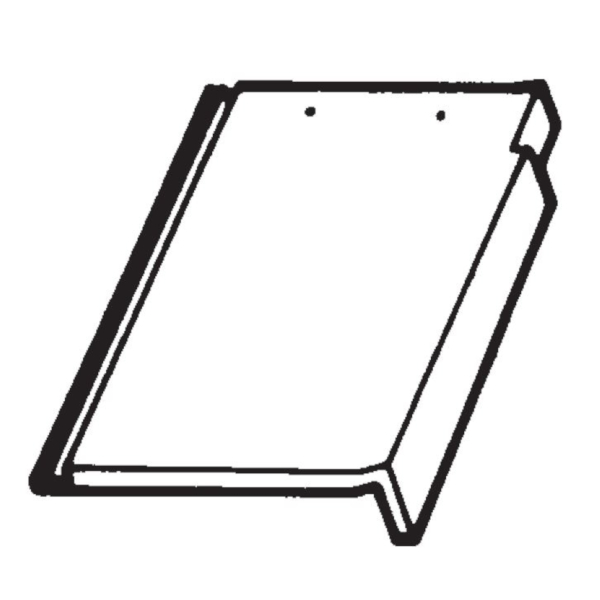 Taška okrajová pravá BRAMAC TEGALIT STAR terracotta BRAMAC