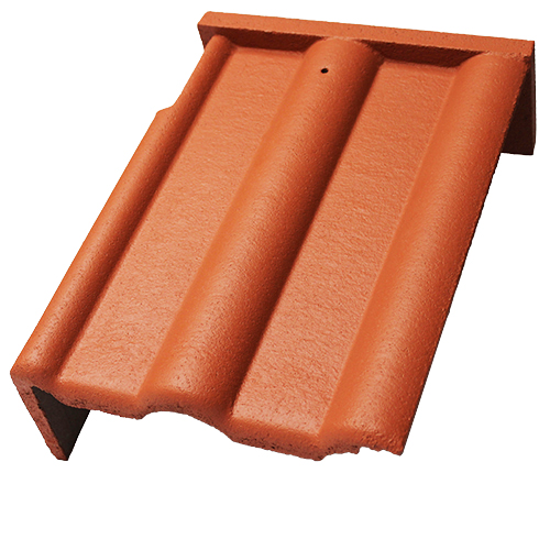 BETONPRES EXCLUSIV Pultová okrajová levá taška Červenohnědá BETONPRES