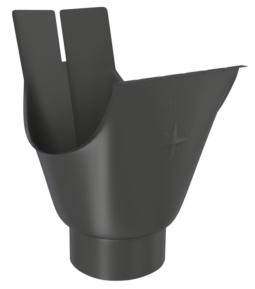 Kotlík oválný DEKRAIN 330/80 FeZn lakovaný ROBUST černý RAL 9005 DEK