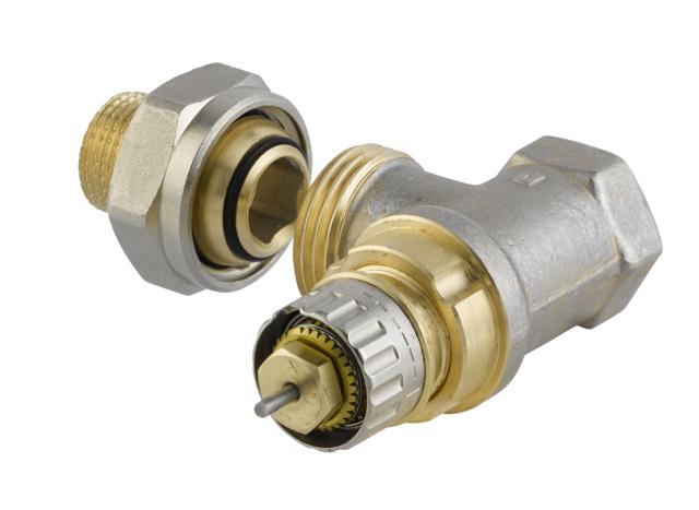 Ventil termostatický rohový Danfoss RA-N 3/8"