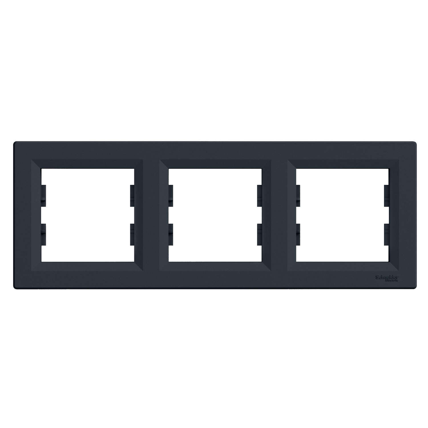 Rámeček Schneider Asfora trojnásobný antracit