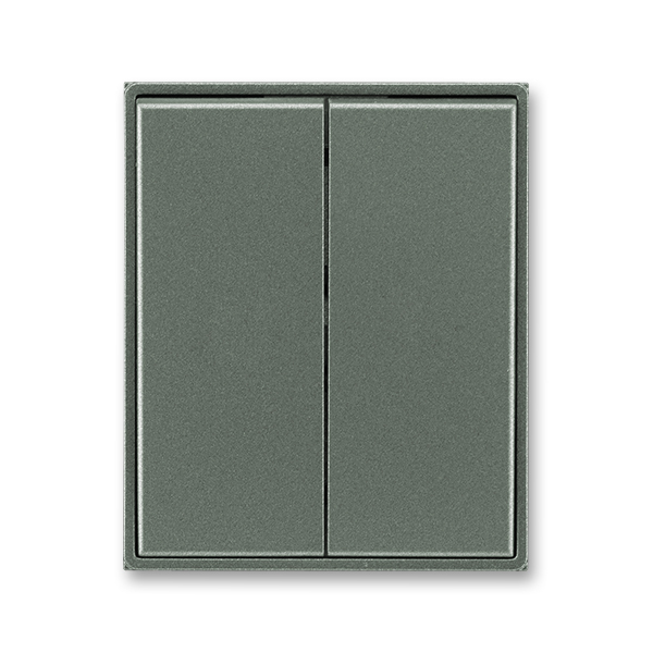 Kryt spínače kolébkového dělený Time antracit ABB