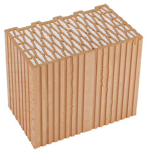 Broušená cihla HELUZ FAMILY 30-R 2in1 rohová