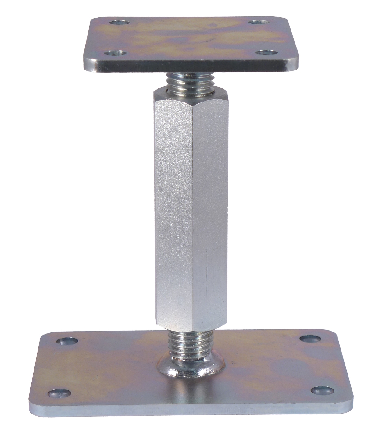 Patka pilíře stavitelná P/L M24 160/100×100×145–210×6 mm HPM TEC s.r.o.