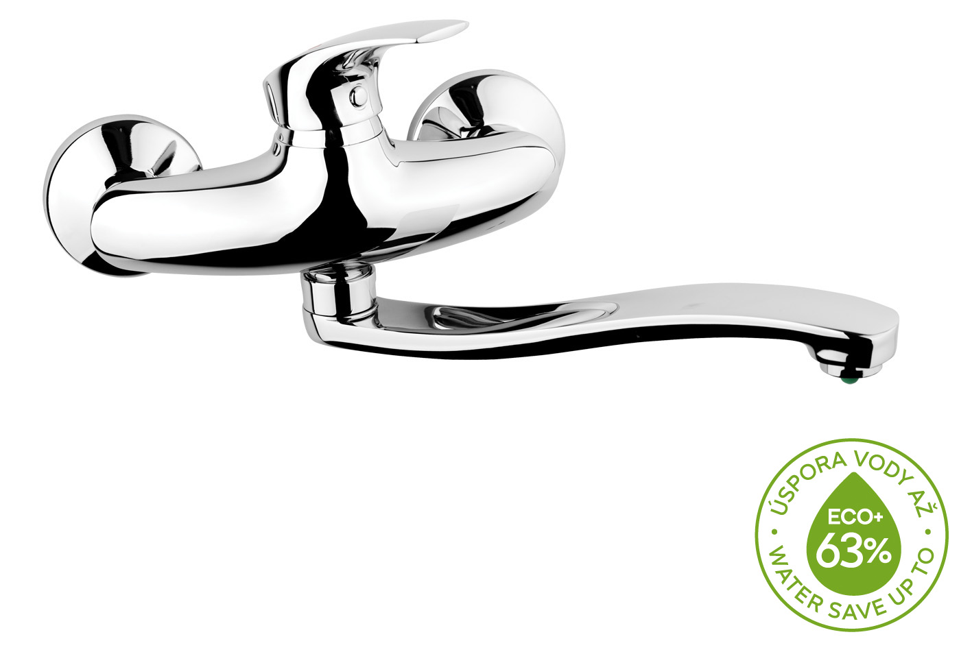 Baterie umyvadlová/dřezová nástěnná Novaservis METALIA ECO 57070