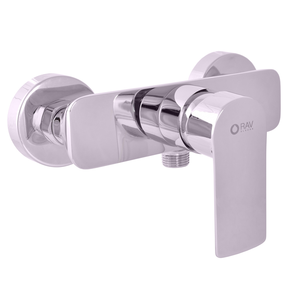 Baterie sprchová nástěnná RAV-Slezák Vltava VT481.5 chrom SLEZAK - RAV CZ