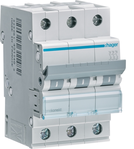 Jistič Hager MCN350 6 kA C 50 A Hager