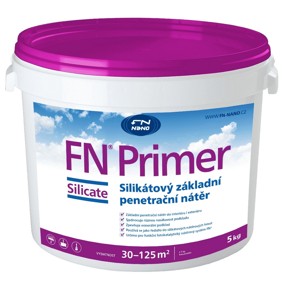Penetrace FN nano Primer silicate transparentní 5 kg