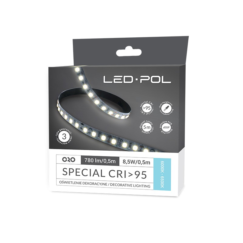 Pásek LED Led-Pol 12 V 17 W/m 4 000 K