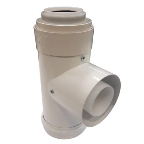 T-kus revizní koaxiální PPs/Al DN 60/100 COX GEELEN