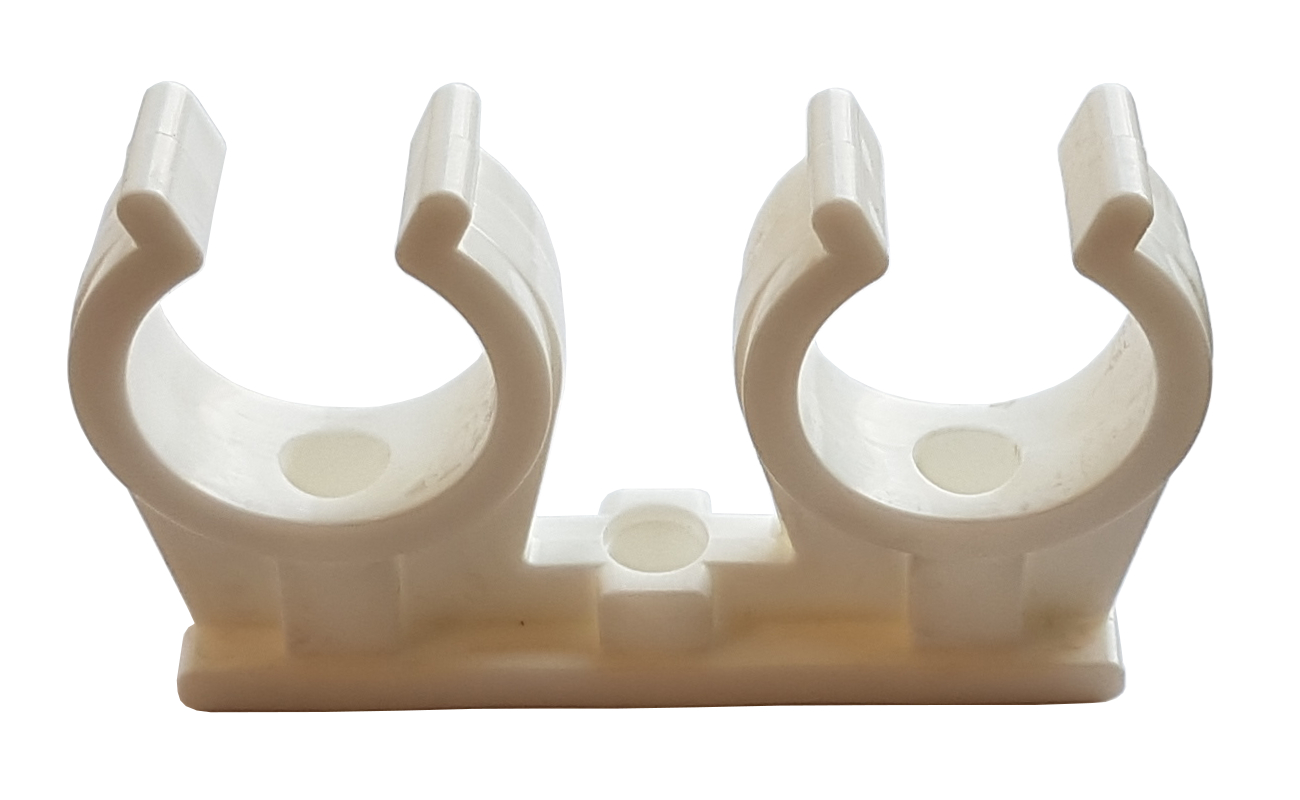 Příchytka dvojitá 18 mm