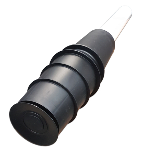 Komínek koaxiální DN 60/100 černý COX GEELEN